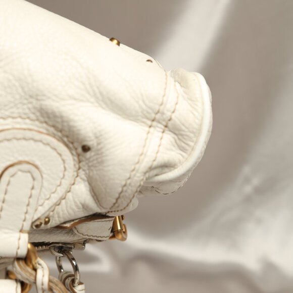 CHLOE Paddington Shoulder Bag White - Picture 12 of 16